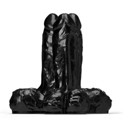 All Black Steroïd Triple Gode ABS19 Gape, Set and Match 23 x 13cm